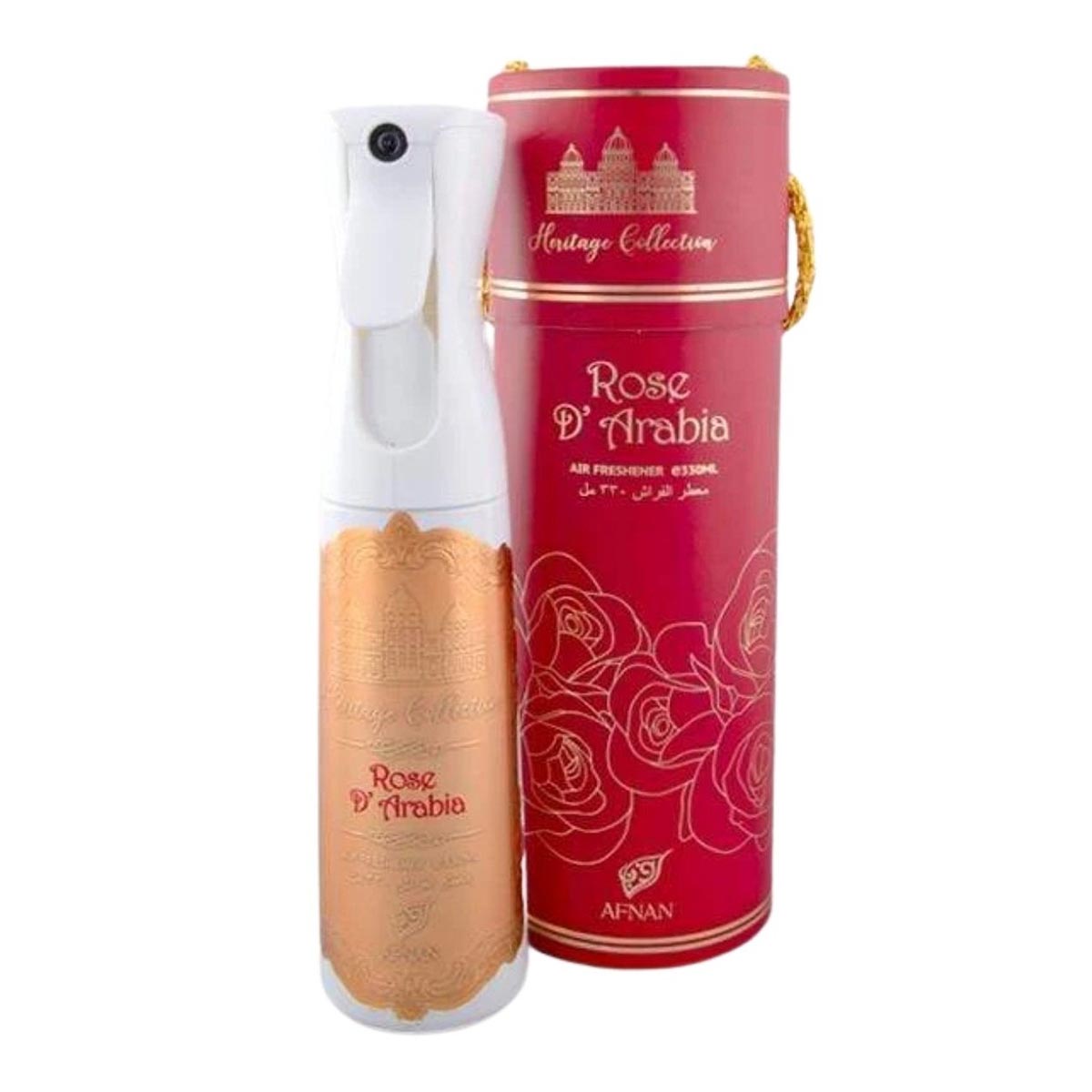 Afnan Rose D'Arabia Air Freshener Spray 300Ml Vaporizador